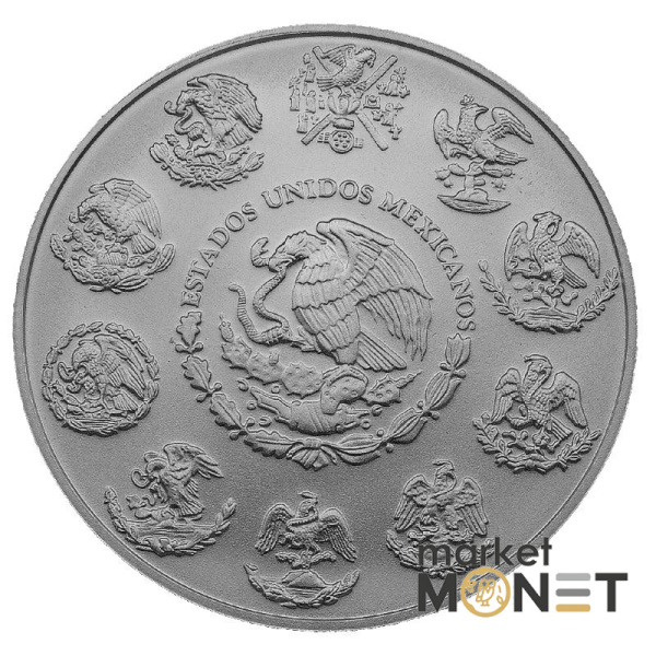 Срібна монета 2021 Мексика 999 1 Oz Лібертад