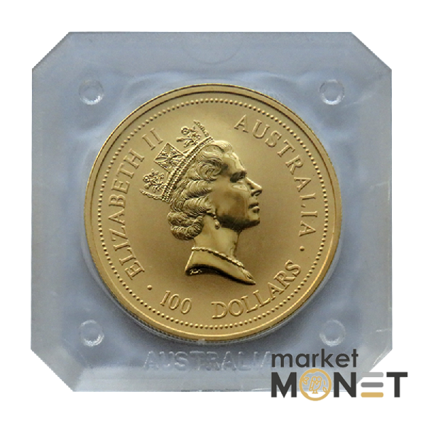 Золота монета 100 доларів Кенгуру 1995 Австралія Золота монета 100 доларів Кенгуру 1995 Австралія