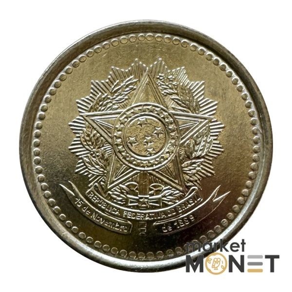 Монета 200 крузейро 1985 рік Бразилія (8.4)