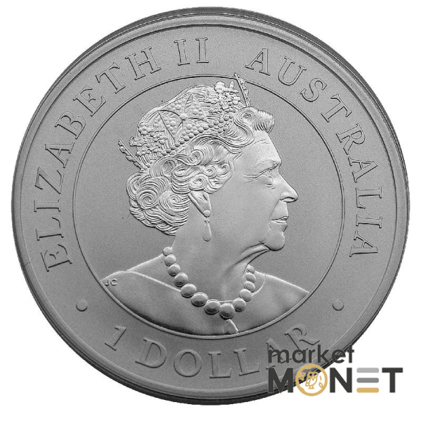 Срібна монета 1 долар 2022 Австралія 999 1 Oz Коала