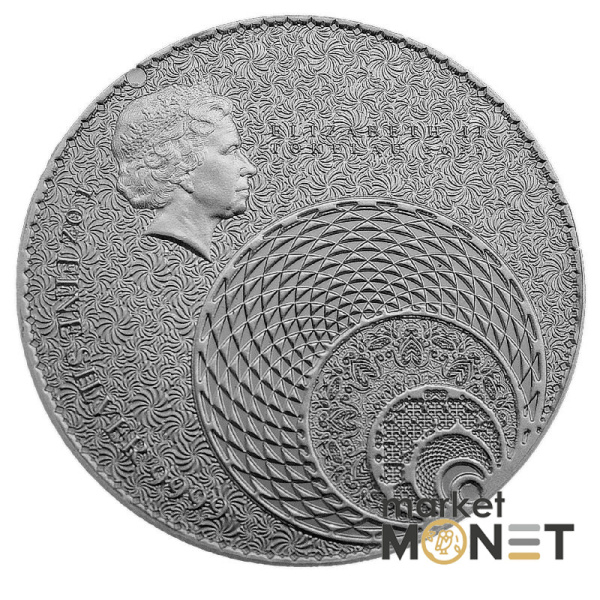 Срібна монета 5 доларів 2022 Токелау 999 1 Oz Золотий перетин Magnum Opus