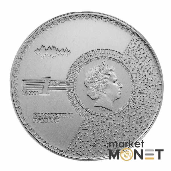 Срібна монета 2021 Токелау 999 1 Oz Vivat Humanitas