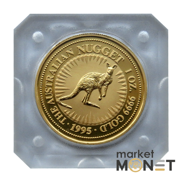 Золота монета 100 доларів Кенгуру 1995 Австралія Золота монета 100 доларів Кенгуру 1995 Австралія