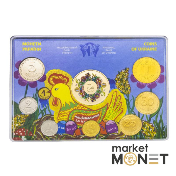 Набір "Монети України" 2014 Україна Конкурс дитячих малюнків