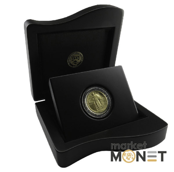 Золота монета 25 центів 2016 Стояча Свобода Золота монета 25 центів 2016 Стояча Свобода