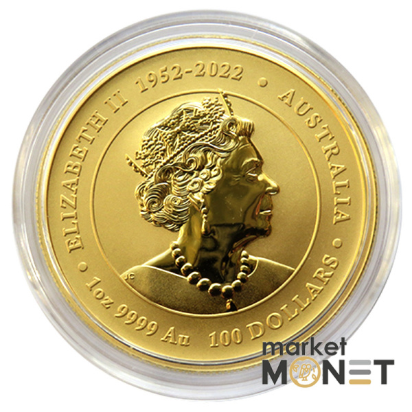 Золота монета 100 доларів 2024 Австралія 999 1oz  Лунар ІІІ - Рік Дракона Золота монета 100 доларів 2024 Австралія 999 1oz  Лунар ІІІ - Рік Дракона