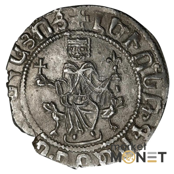 Срібна монета ARMENIA Tram 1198-1219 LEVON I. 5,44 г.