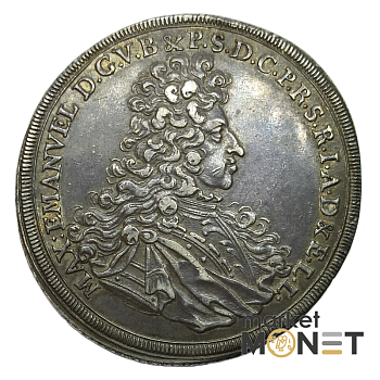 Срібна монета 1 талер 1694 року Баварія Німеччина