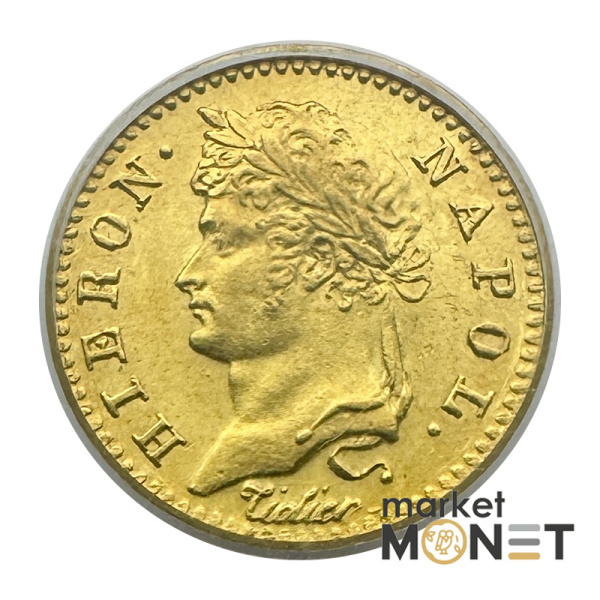 Золота монета 5 франків 1813 С Вестфалія у слабі MS61