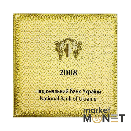 Золота монета 2 грн "Терези" 2008 Україна