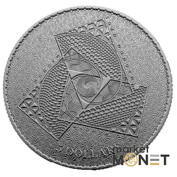 Срібна монета 5 доларів 2022 Токелау 999 1 Oz Золотий перетин Magnum Opus