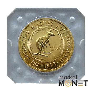Золота монета 100 доларів Кенгуру 1993 Австралія Золота монета 100 доларів Кенгуру 1993 Австралія