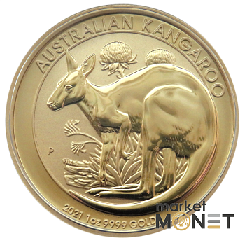 Золота монета 1oz Кенгуру 100 доларів 2021 Австралія Золота монета 1oz Кенгуру 100 доларів 2021 Австралія