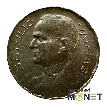 Монета 200 рейсів 1938 рік Бразилія (8.7)