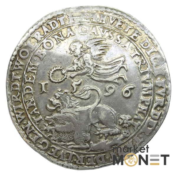 Срібна монета 1 талер 1596 Брауншвейг Німеччина