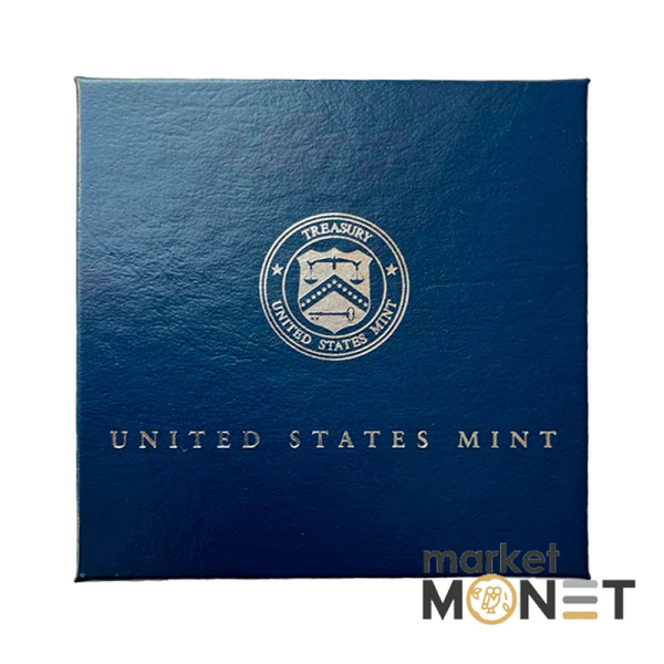 Срібна монета 1 долар 2024 рік, США. Peace Silver Dollar 2024