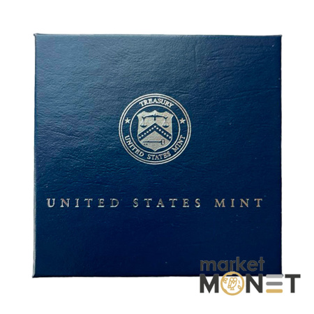 Срібна монета 1 долар 2024 рік, США. Morgan Dollar 2024