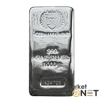 Срібний злиток 1000 г