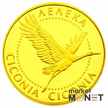 Золота монета 2 грн "Лелека" 2004 р. Україна Золота монета 2 грн "Лелека" 2004 р. Україна