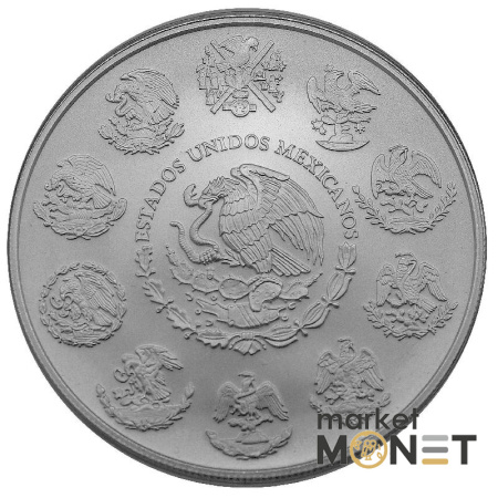 Срібна монета 2021 Мексика 999 2 Oz Лібертад