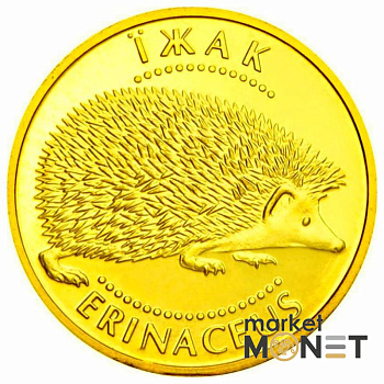 Золота монета 2 грн "Їжак" 2006 р. Україна Золота монета 2 грн "Їжак" 2006 р. Україна