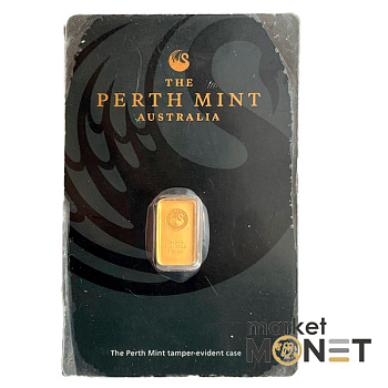 Золотий злиток 1 грам PERTH MINT AUSTRALIA Золотий злиток 1 грам PERTH MINT AUSTRALIA